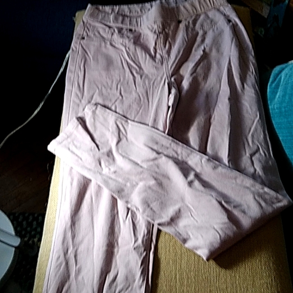 Blush Color Jeggings